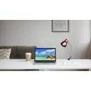 Ver imagem 4 de Luminária de Mesa Articulavel para Escritorio Estudo Luz Direcionada Bivolt:luminaria de Mesa Cobre/