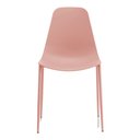Ver imagem 2 de Cadeira Fixa Concha Miami Fratini Rosa