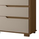 Ver imagem 6 de Cômoda para Quarto 147cm com 8 Gavetas Parma Carvalho/fendi Z17 - Mpozenato