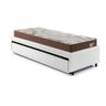 Bicama Box Viúva 126x208 Courino Linho com 2 Colchões Relax Adorabile Molas Ensacadas - 10