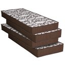 Ver imagem 2 de Colchão Solteiro Espuma D33 Ortopédico Firme 88x188x17cm Suporta 90kg Certificado Inmetro