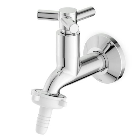 Kit com 2 Torneira de Parede para Tanque e Jardim Celite One Prata/Cromado