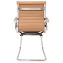 Ver imagem 2 de Cadeira De Escritório Diretor Stripes Fixa Caramelo