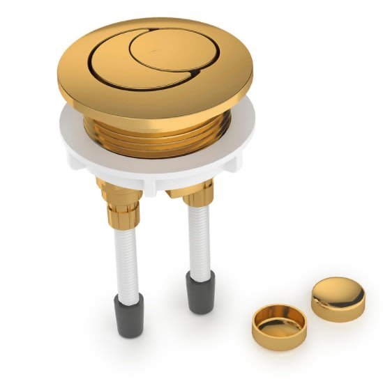 Ver imagem 1 de Botao de Acionamento 3/6l C/capa Fix Gold