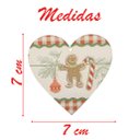 Ver imagem 4 de Kit 6 Enfeites Pendentes Para Árvore De Natal Em MDF 7cm