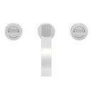 Ver imagem 2 de Kit com 2 Torneira Misturador para Banheiro de Parede com Válvula de Escoamento Flow Celite Prata/Cromado