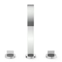 Ver imagem 2 de Kit com 2 Torneira Misturador para Lavatório 3 Furos de Bico Alta e Válvula de Escoamento Flow Prata/Cromado Celite