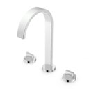 Ver imagem 1 de Kit com 2 Torneira Misturador para Lavatório 3 Furos de Bico Alta e Válvula de Escoamento Flow