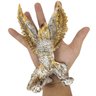 Águia Estatueta Decorativa Escritório Mesa Estante Casa Enfeite Luxo Decoração Animal - Dourado - 10
