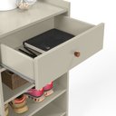 Ver imagem 3 de Sapateira para Hall de Entrada com Banco Off White Hall Pratrimar