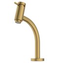 Ver imagem 3 de Kit com 2 Torneira para Lavatório com Bica Baixa Basic Celite Amarelo/Gold Matte