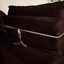 Ver imagem 3 de Capa para Sofá-cama Modelo Impermeável Cinza 2,20m X 2,40m