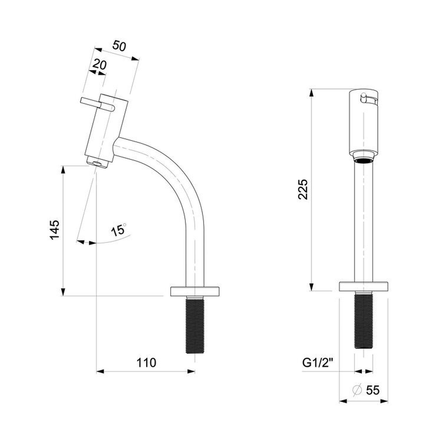 Kit com 2 Torneira para Lavatório com Bica Baixa Basic Celite - 2