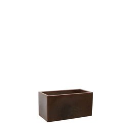 Jardineira Cubo 60 X 30 Cm Cor 09 - Antique Rusty - 1