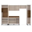 Ver imagem 3 de Cozinha Completa Koya 10 Portas 4 Gavetas 40250043 Creme - Politorno