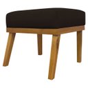 Ver imagem 6 de Kit 2 Puffs Decorativos para Sala Firenze Retangular Tecido Sintético