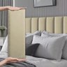 Cabeceira Cama Box Casal Dubai Kit C/ 7un Modulo Adesivo:bege - 2