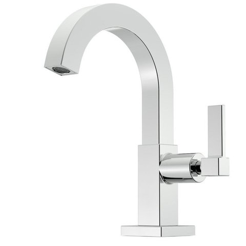 Kit com 2 Torneira para Lavatório de Mesa Bica Alta Elite Celite Prata/Cromado