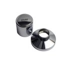 Ver imagem 1 de Kit 3 Acabamentos de Metal C42 para Registro 1/2" e 3/4" Padrão Docol