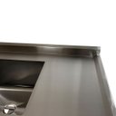 Ver imagem 6 de Pia Aço Inox Industrial 100x60x90 Cm Cuba Centralizada Nortinox