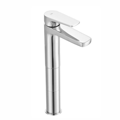 Kit com 2 Torneira para Lavatório de Mesa Bica Alta Noronha Prata/Cromado Celite