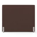 Ver imagem 2 de Cabeceira Cama Box Casal Padrão Alba 140cm com Frame Bouclé Marrom - Desk Design