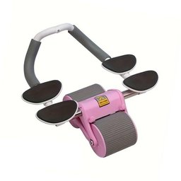 Rolo Abdominal Roda Exercicio Musculaçao Ombro Braço Abdomen Prancha Academia Treino Musculo - 4