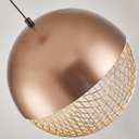 Ver imagem 3 de Lustre Pendente Nordecor Rezi 2933 25cm Cobre / Dourado Brilho Led Bivolt