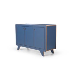 Buffet para Sala de Jantar 3 Portas James 130cm x 45cm x 85cm - 5