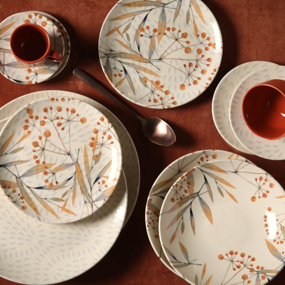 Aparelho de Jantar 30 Peças Coup Ikebana Porto Brasil - 6