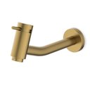 Ver imagem 1 de Kit com 2 Torneira para Lavatório de Parede Basic Celite Amarelo/Gold Matte