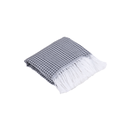 Ver imagem 3 de Xale para Sofá Manta Grid Jacquard 2,10m x 1,35m com Franja 60% Algodão / 40% Poliéster Tecido