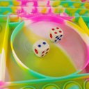 Ver imagem 4 de Tabuleiro Big Pop It Tai Dai Challenge Fidget Toy Silicone Brinquedo Sensorial Anti Stress - Colorid