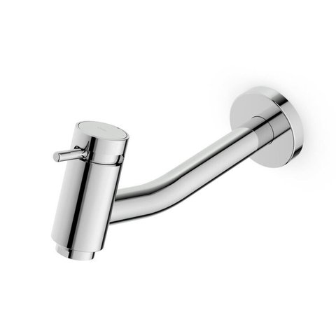 Kit com 2 Torneira para Lavatório de Parede Basic Celite Prata/Cromado