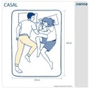 Ver imagem 4 de Cama Box Branca + Colchão Casal Córdoba Molas Ensacadas Duo Face 138x188x70cm - Macio