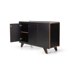 Buffet para Sala de Jantar 3 Portas James A 85cm x C 13cm x P 45cm - 5