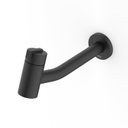 Ver imagem 1 de Kit com 2 Torneira para Lavatório de Parede New Singles Matte Black Preto Celite