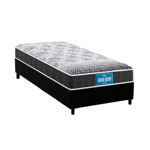 Cama Box Solteiro: Colchão Ortopédico Probel D28/EP Anatômico Guarda Costas Prómiddle + Base CRC Sue
