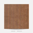 Ver imagem 6 de Painel Ripado Laminado Autocolante Flexível Amadeirado 10mt Bronze com Textura Amadeirado