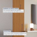 Ver imagem 5 de Painel Ripado Toronto 2,50x0,58x3,3mm(1,45)m² Ecorevest Marrom/Freijó