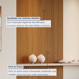 Painel Ripado Toronto 2,50x1,16x3,3mm(2,9)m²  Ecorevest - 5