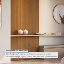 Painel Ripado Toronto 2,50x1,16x3,3mm(2,9)m²  Ecorevest - 4