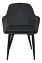 Ver imagem 7 de Cadeira Poltrona Vintage Eames em Tecido de Veludo Preto