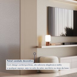 Painel Ripado Toronto 2,50x0,58x3,3mm(1,45)m²  Ecorevest - 4