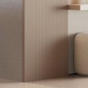 Ver mais imagens de Painel Ripado Toronto 2,50x0,58x3,3mm(1,45)m² Ecorevest Bege