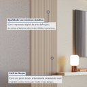 Ver imagem 5 de Painel Ripado Toronto 2,50x0,58x3,3mm(1,45)m²  Ecorevest