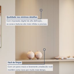 Painel Ripado Toronto 2,50x1,16x3,3mm(2,9)m²  Ecorevest - 5