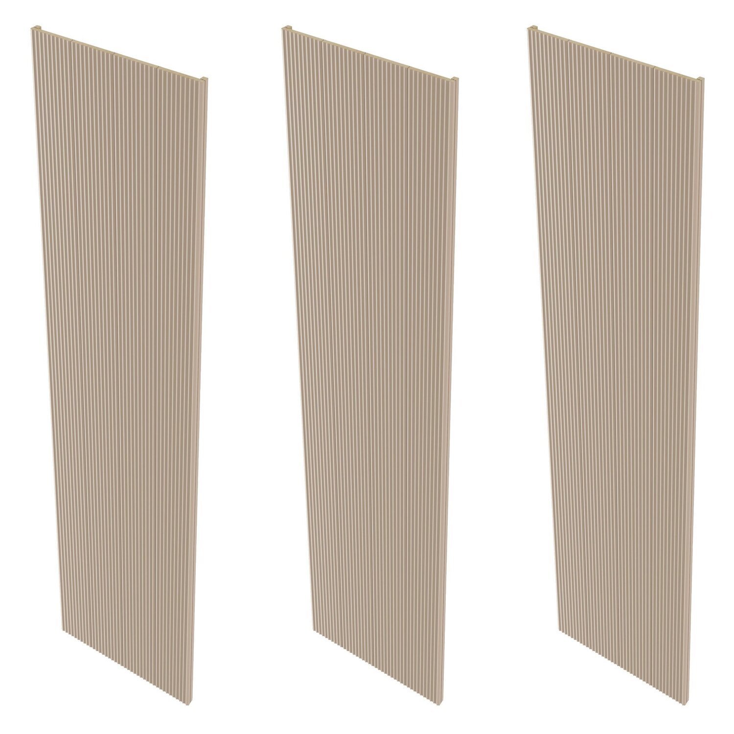 Painel Ripado Toronto 2,50x1,74x3,3mm(4,35)m²  Ecorevest - 10