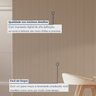 Painel Ripado Toronto 2,50x2,32x3,3mm(5,8)m²  Ecorevest - 5