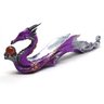 Incensário Vareta Dragão Celestial com Bola de Cristal 31cm:rosa - 3